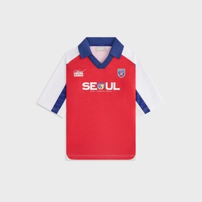 Kith Kids Seoul Soccer Top - Cherry Bomb General Worldly