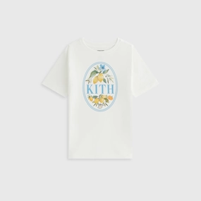 Kith Kids Summer Picnic Graphic Tee - White Functional design Fashionable