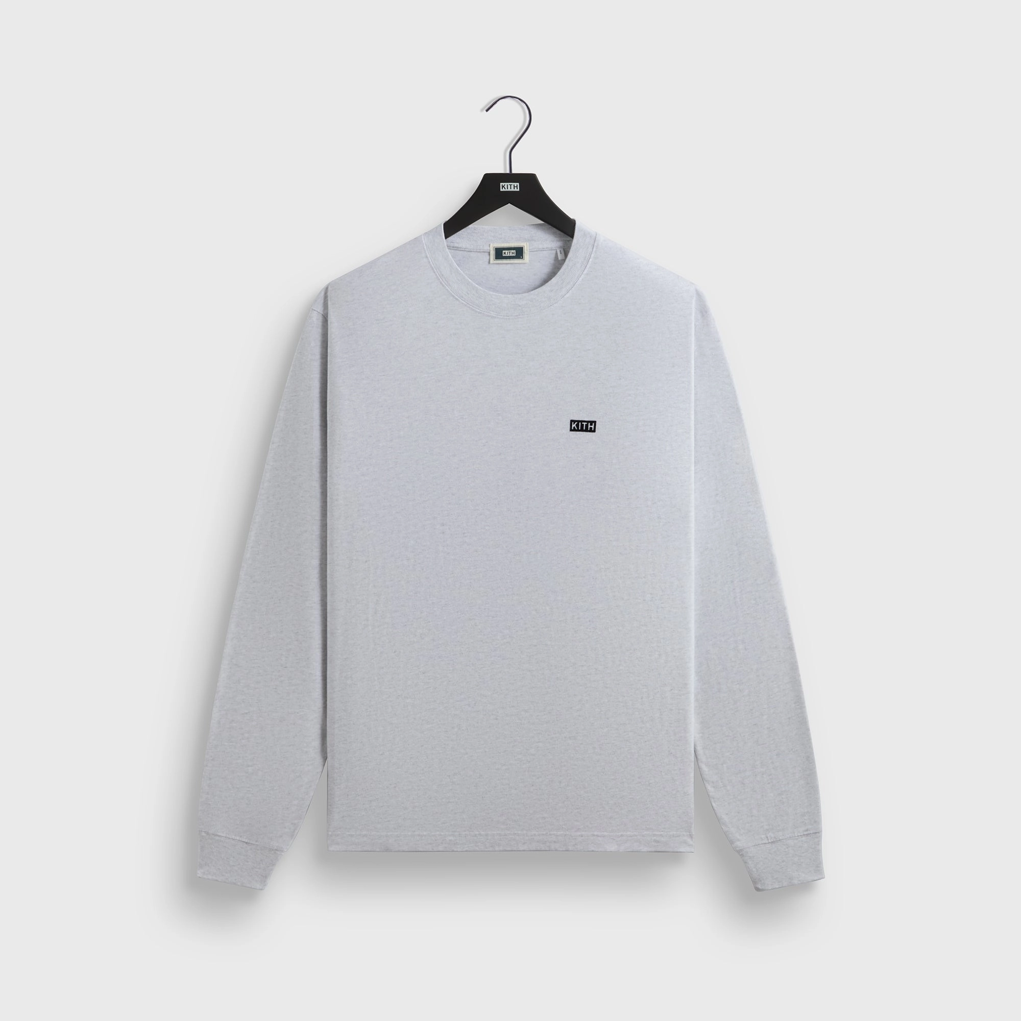 Kith Long Sleeve LAX Tee - Light Heather Grey In-demand Fresh