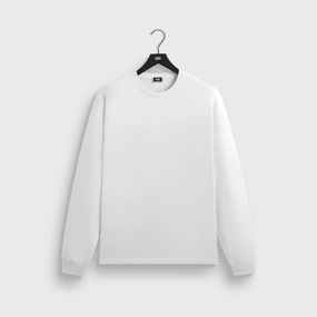 Kith Long Sleeve Vintage Tee - White Staple Crucial