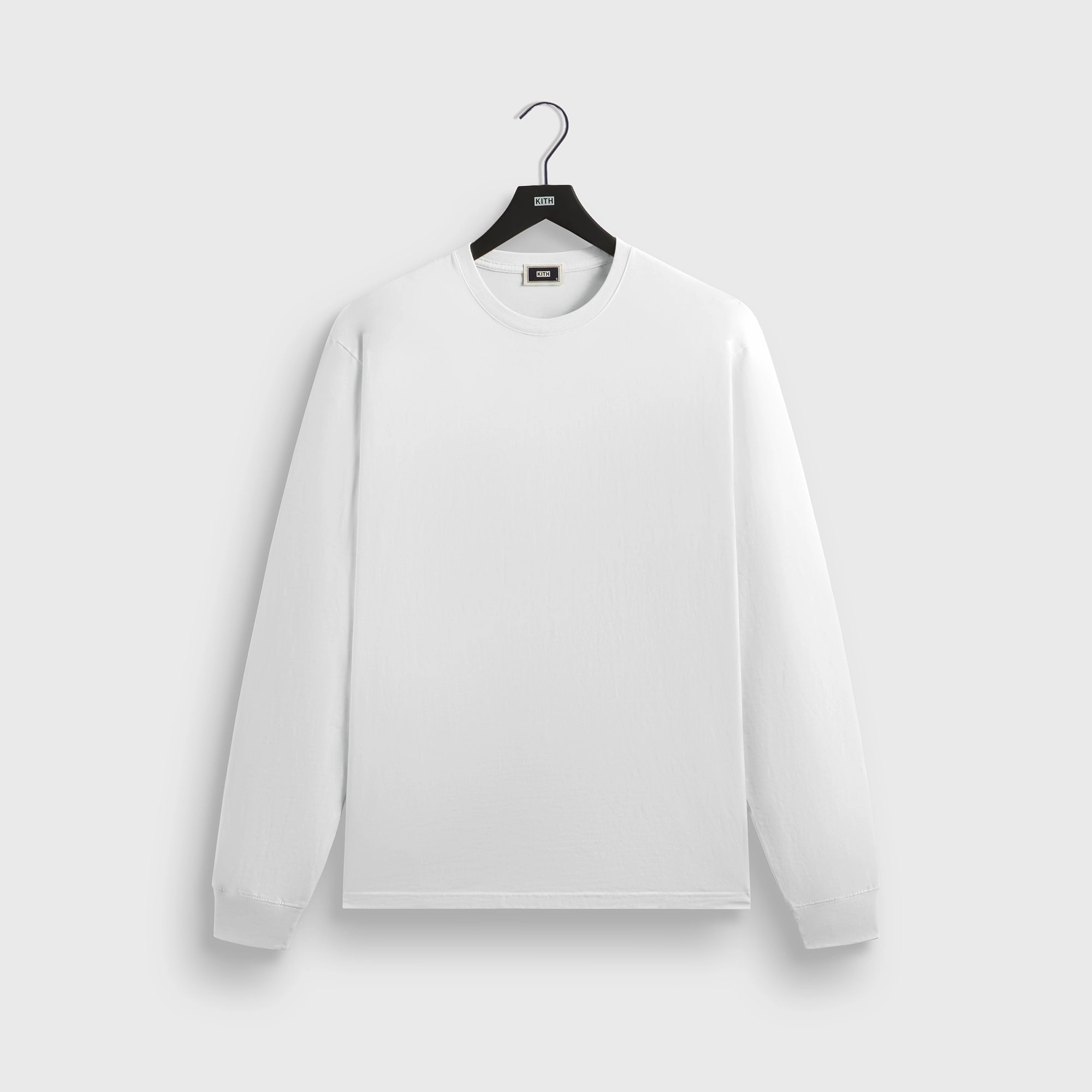 Kith Long Sleeve Vintage Tee - White Significant Classic