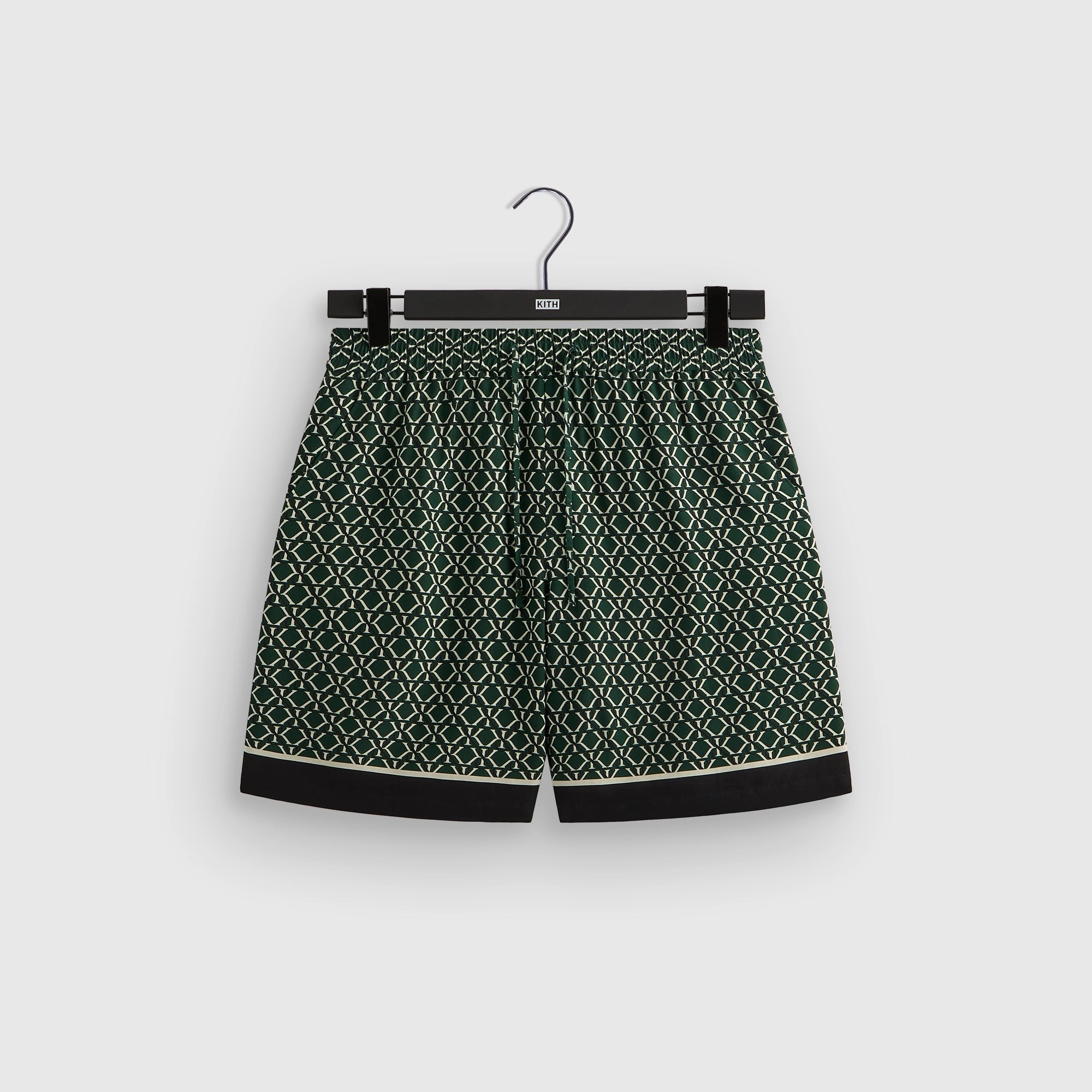 Sleek Kith Monogram Crest Lewis Short - Stadium Vibrant