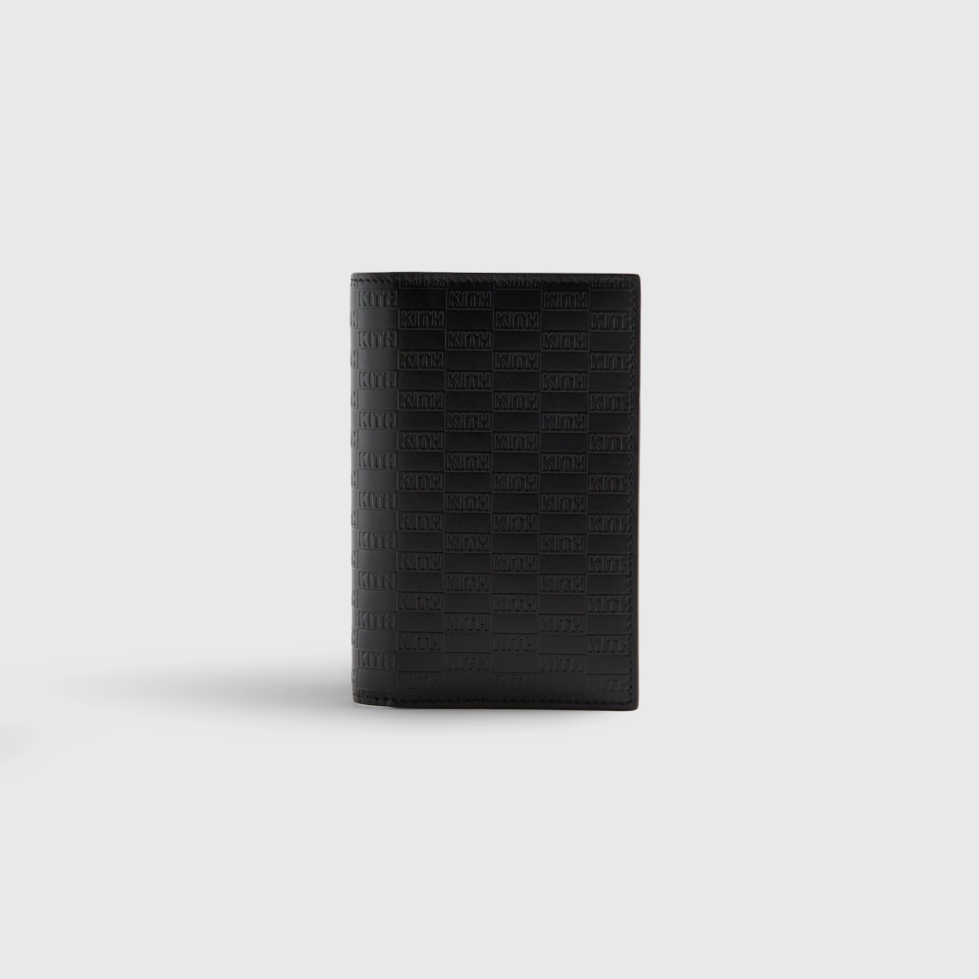 Kith Monogram Passport Holder - Black Permanent Trustworthy