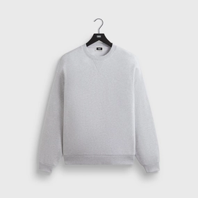 Kith Nelson Crewneck - Light Heather Grey Handsome Valuable