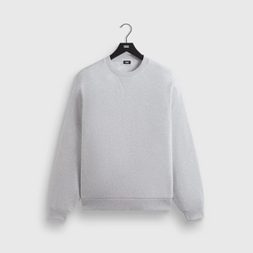 Kith Nelson Crewneck - Light Heather Grey Handsome Valuable