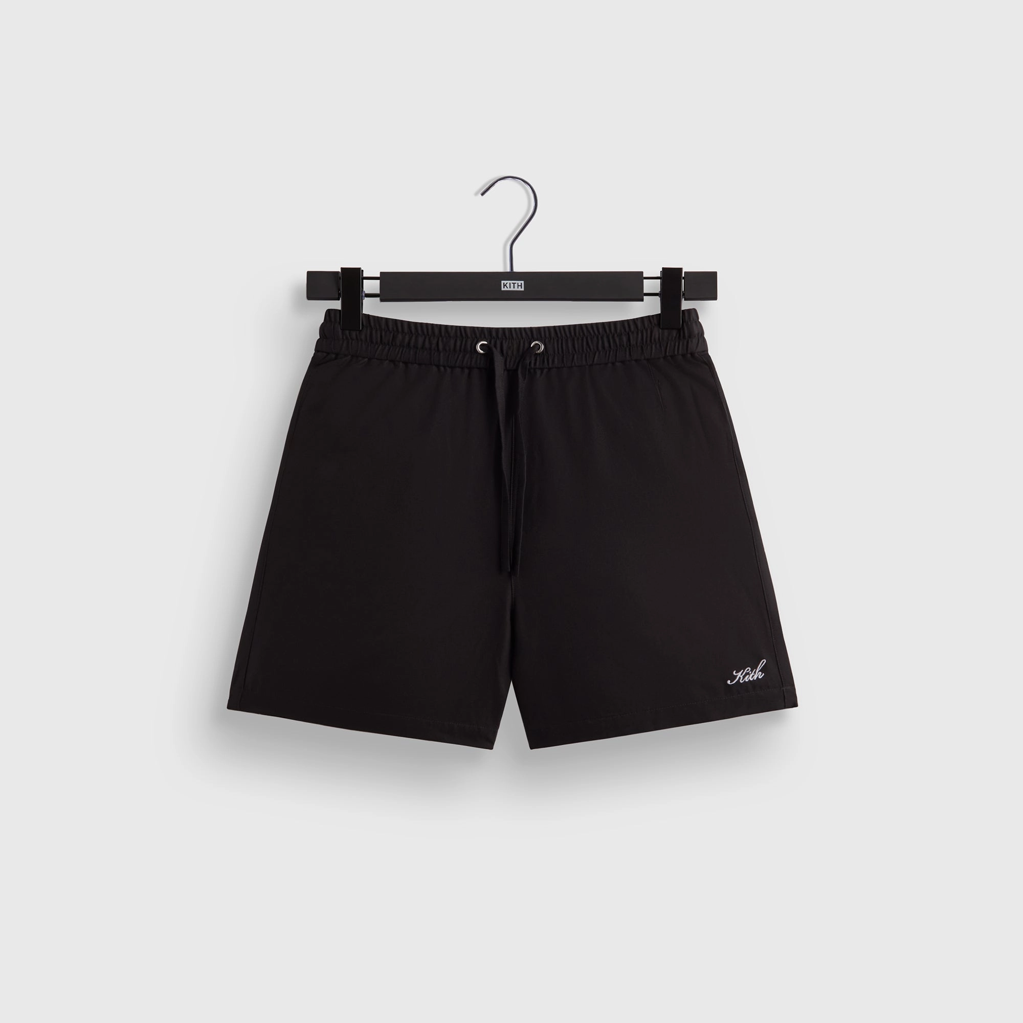 Playful Kith Silk Cotton Active Short - Black Lively