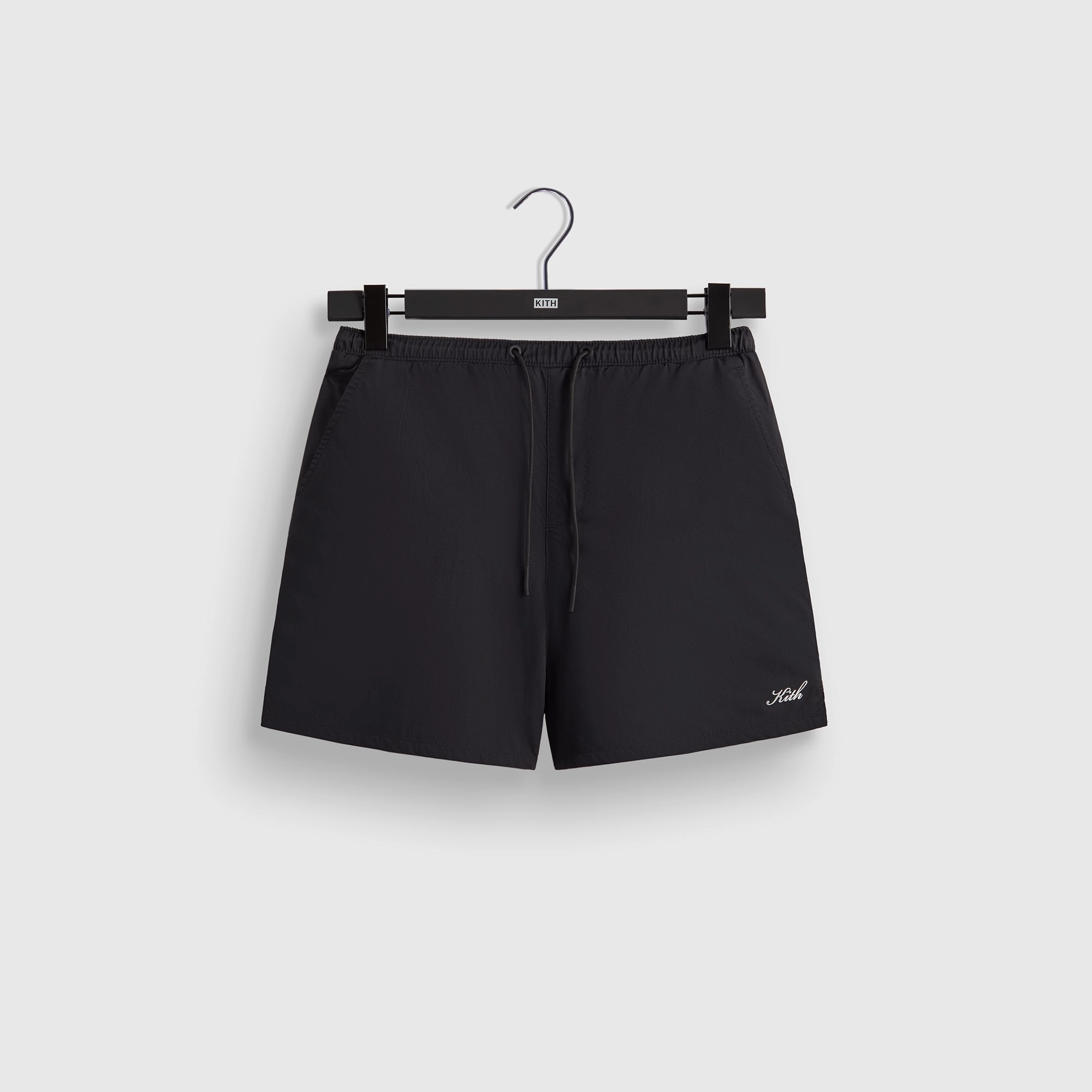 Expertly made Kith Twill Collins Swim Short - Black Multi-purpose