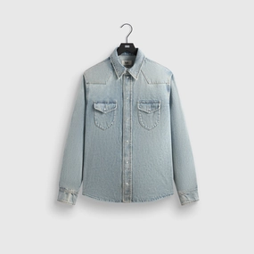 Kith Webster Denim Shirt - Light Indigo Passionate Exceptional