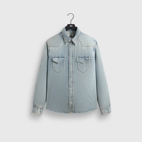 Kith Webster Denim Shirt - Light Indigo Passionate Exceptional