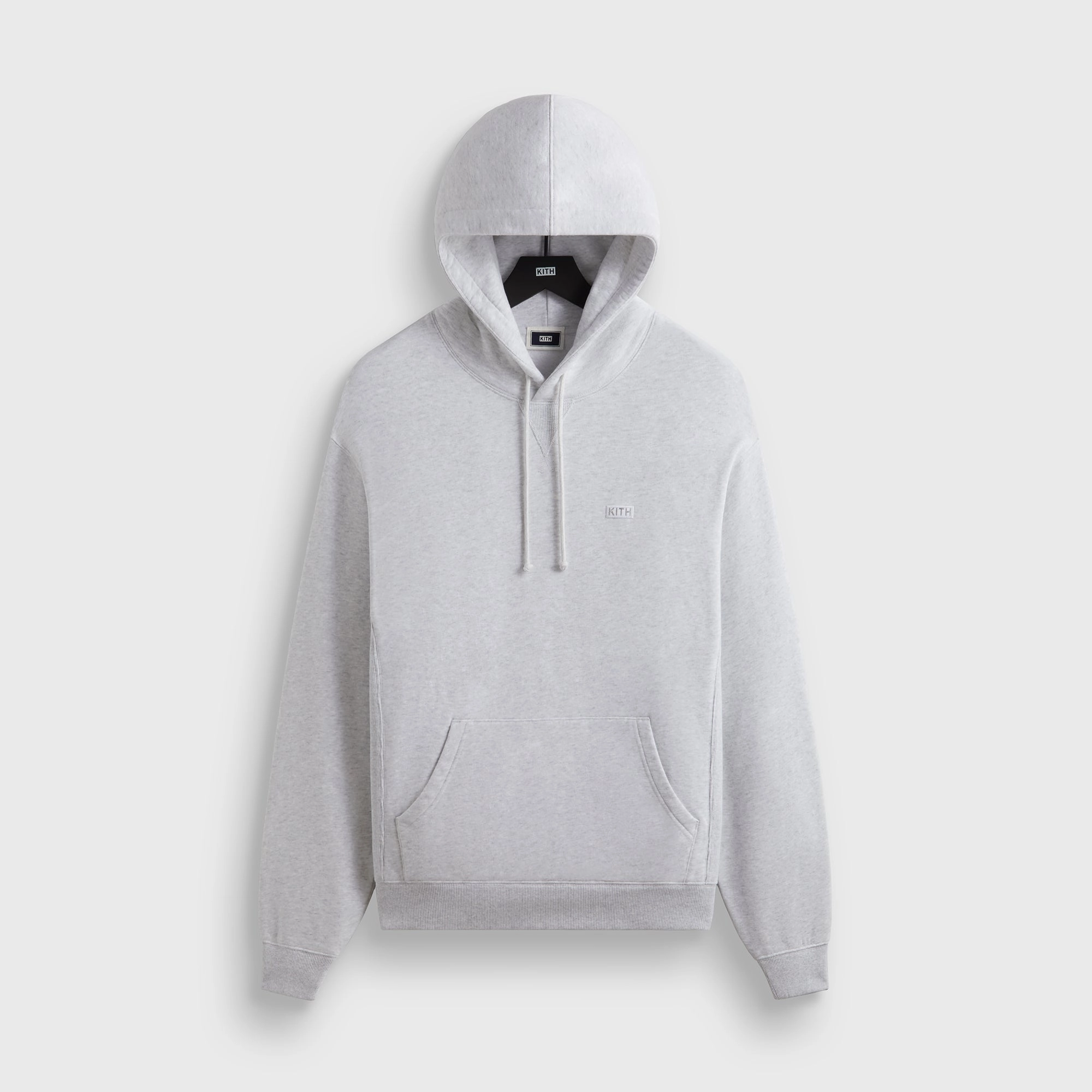 Cultured Kith Williams III Hoodie - Light Heather Grey Intense