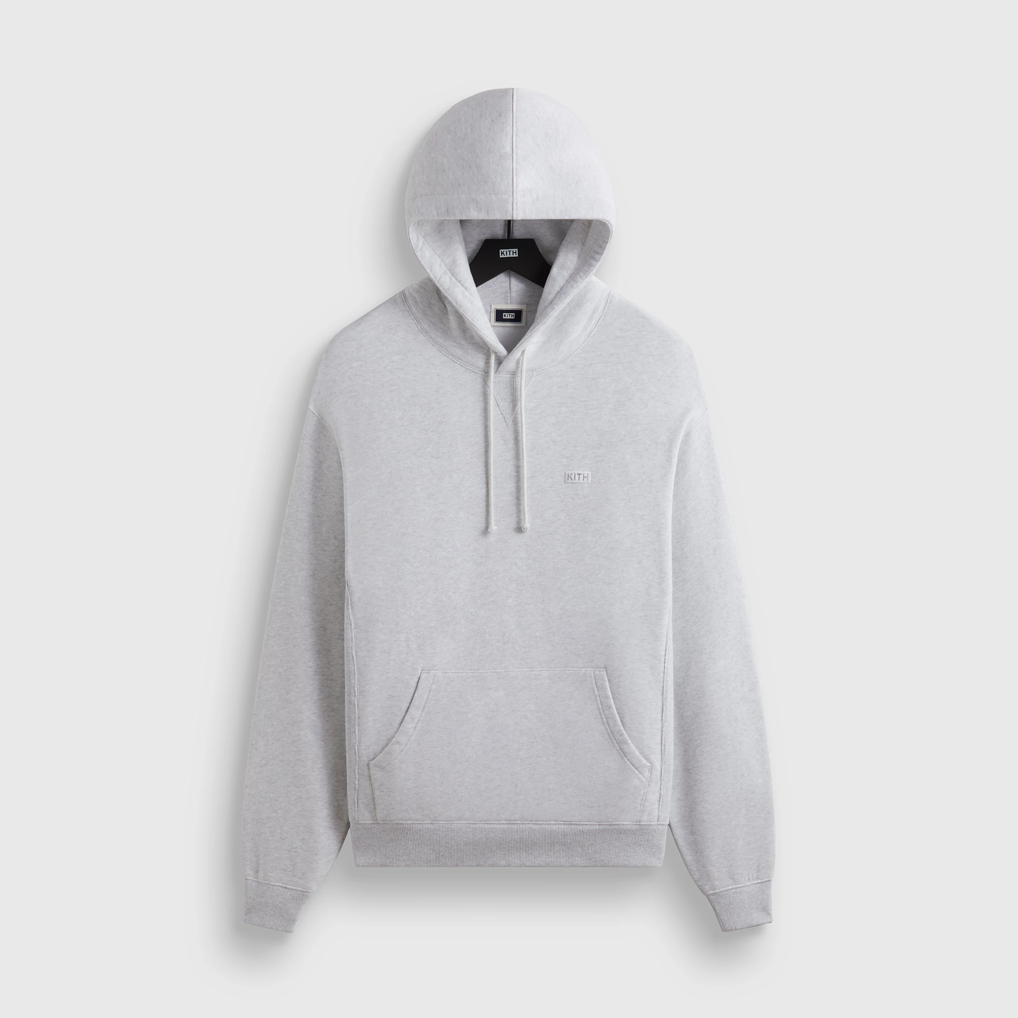 Comfortable Kith Williams III Hoodie - Light Heather Grey Common