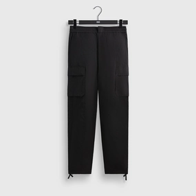 Kith Wrinkle Nylon Bristol Cargo Pant - Black Sleek Multi-purpose