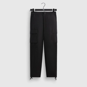 Kith Wrinkle Nylon Bristol Cargo Pant - Black Sleek Multi-purpose