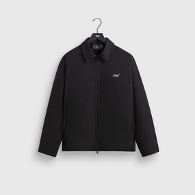 Kith Wrinkle Nylon Jonas Coaches Jacket - Black Stunning Energetic