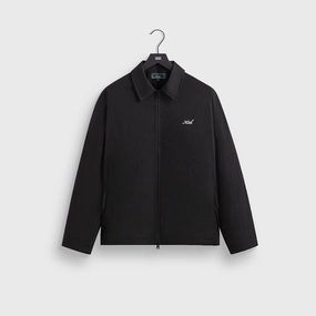Kith Wrinkle Nylon Jonas Coaches Jacket - Black Stunning Energetic