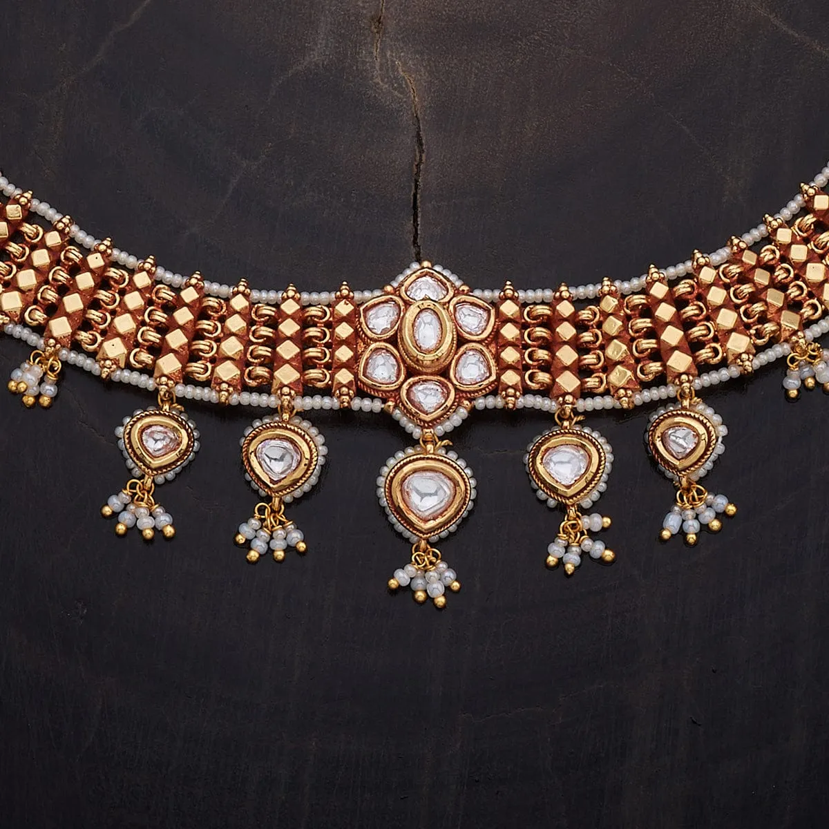 Kundan Necklace 168899
