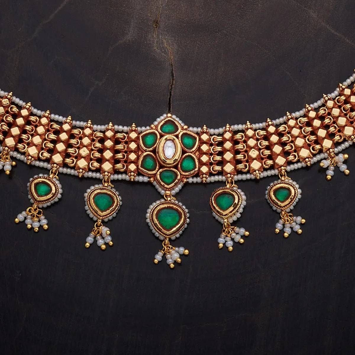 Kundan Necklace 168899