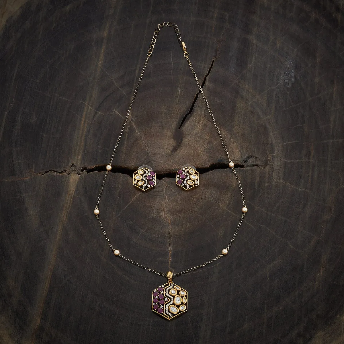 Kundan Necklace 173025