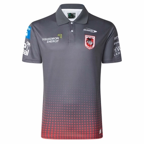 Laid-back Men's NRL St. George Illawarra Dragons 2025 Team Polo Wardrobe update