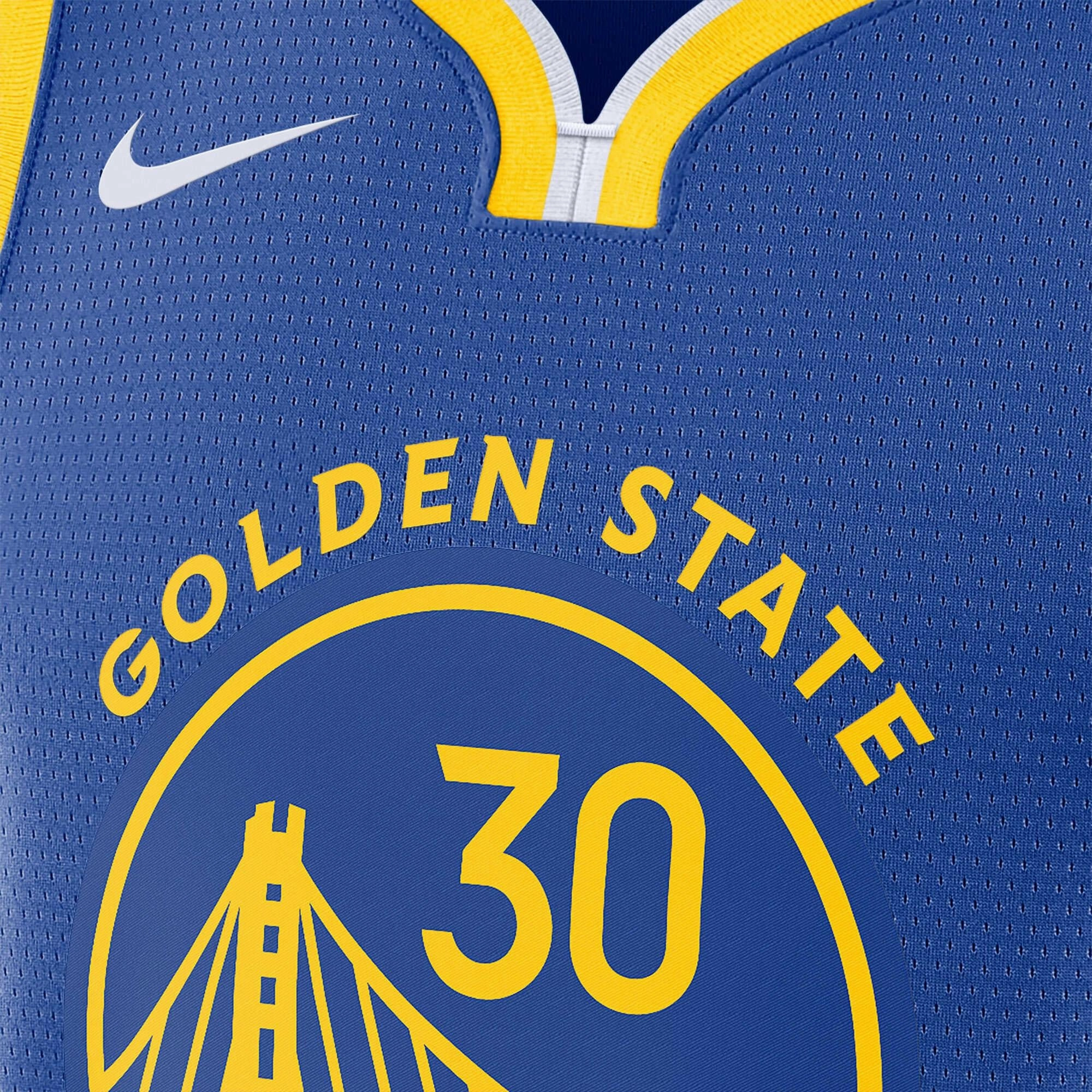 Lightweight design Men's NBA Golden State Warriors Stephen Curry 2022/23 Icon Edition Swingman Jersey