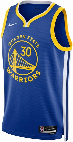Lightweight design Men's NBA Golden State Warriors Stephen Curry 2022/23 Icon Edition Swingman Jersey Comfortable attire