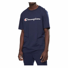 Lightweight design Men's Script Tee Style guide