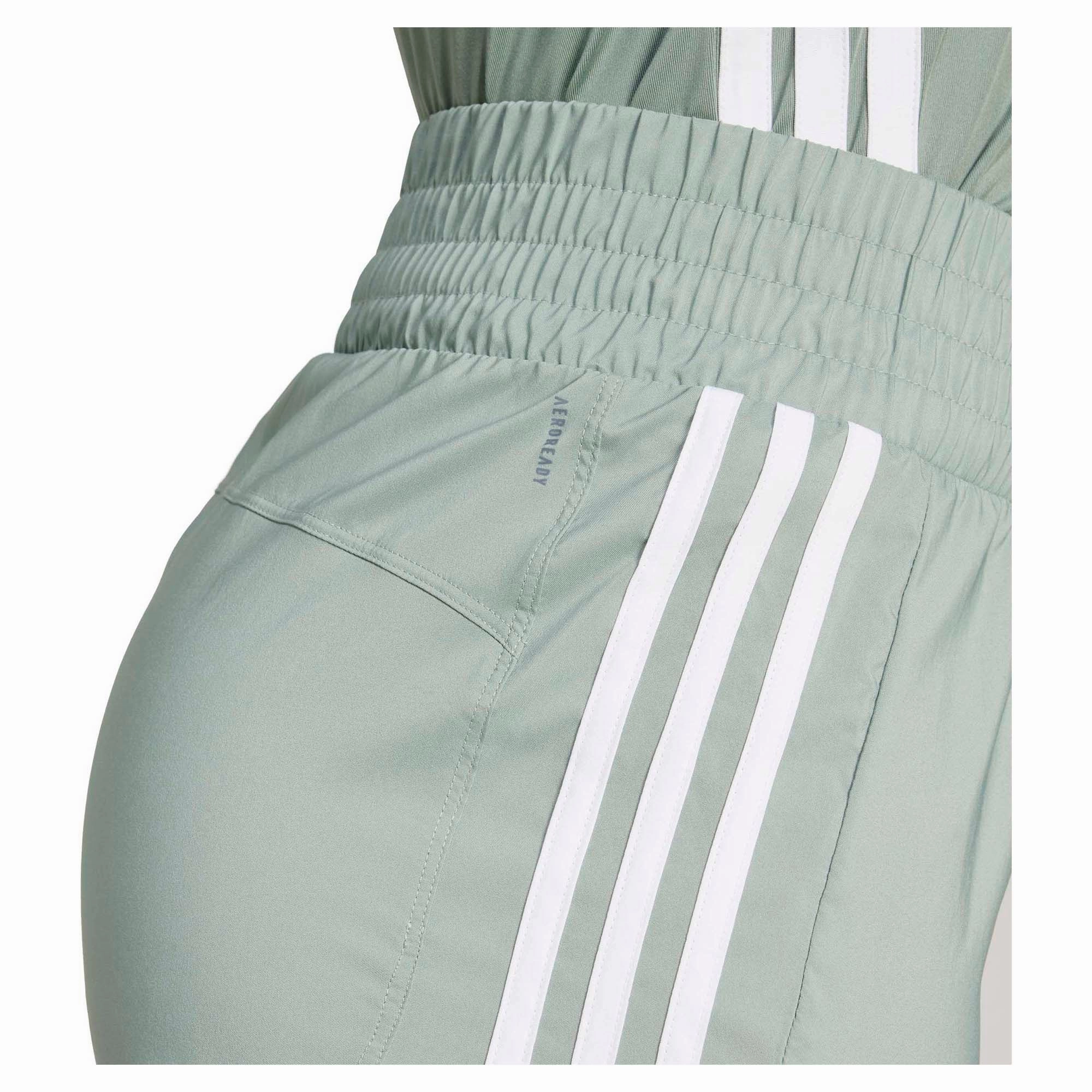 Lightweight design Women??s Pacer Training 3-Stripes Woven High-Rise 3 Inch Shorts