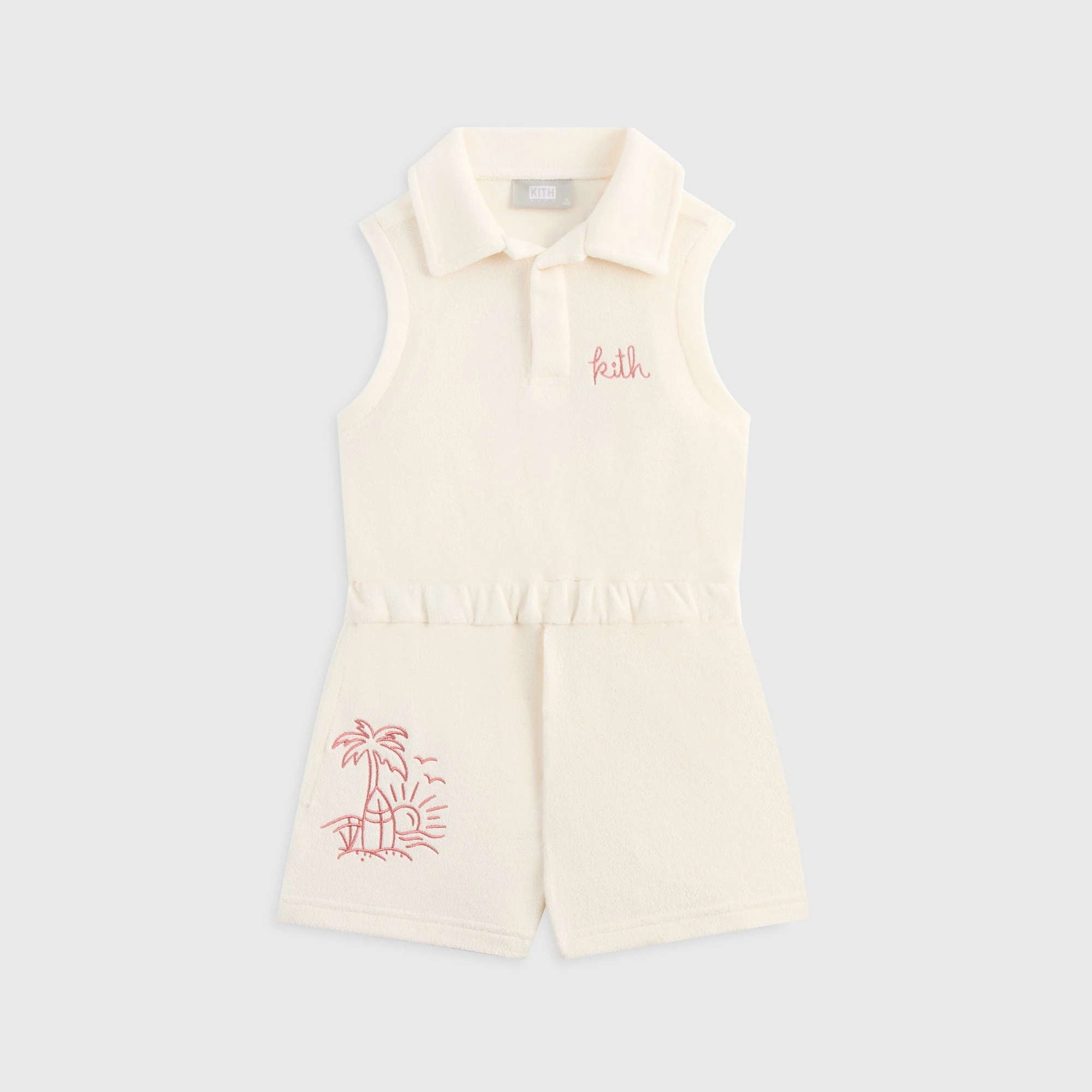 Meticulously crafted Kith Kids Novelty Terry Romper - Sandrift Cultivated