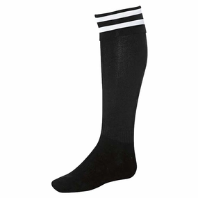 Long-lasting Junior's Black/2 White SS Elite Socks Versatile designs