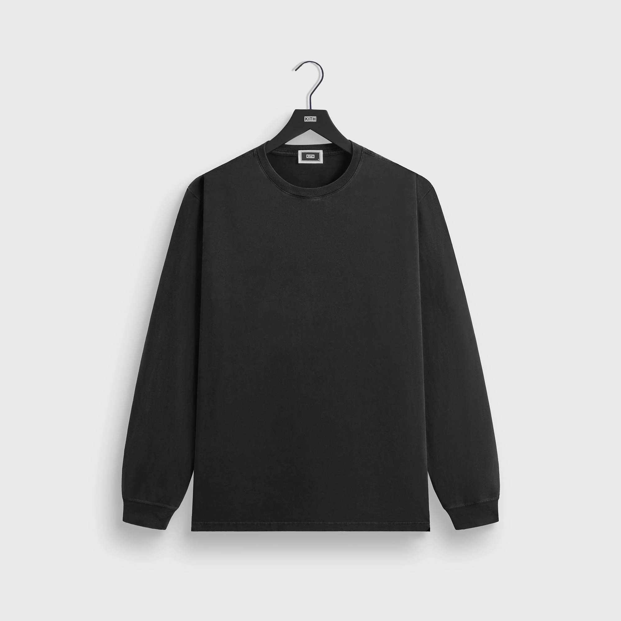 Kith Long Sleeve Vintage Tee - Black Reliable Appealing
