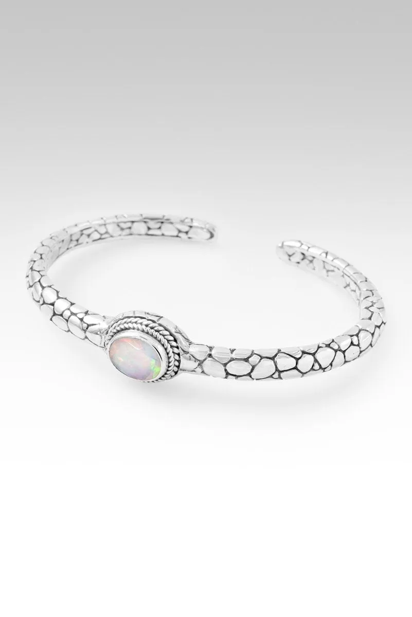 Love One Another Cuff II? in Ethiopian Opal
