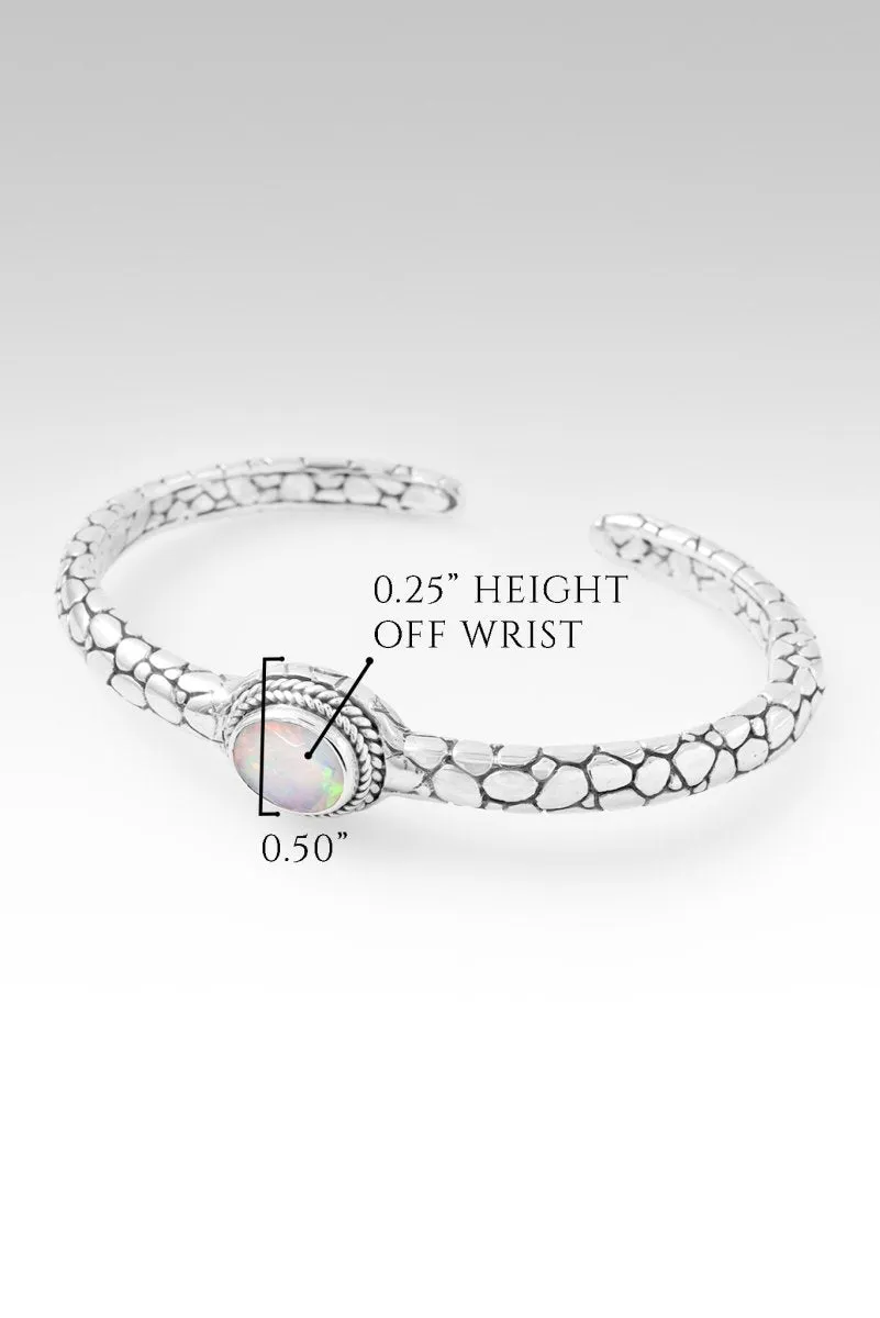 Love One Another Cuff II? in Ethiopian Opal