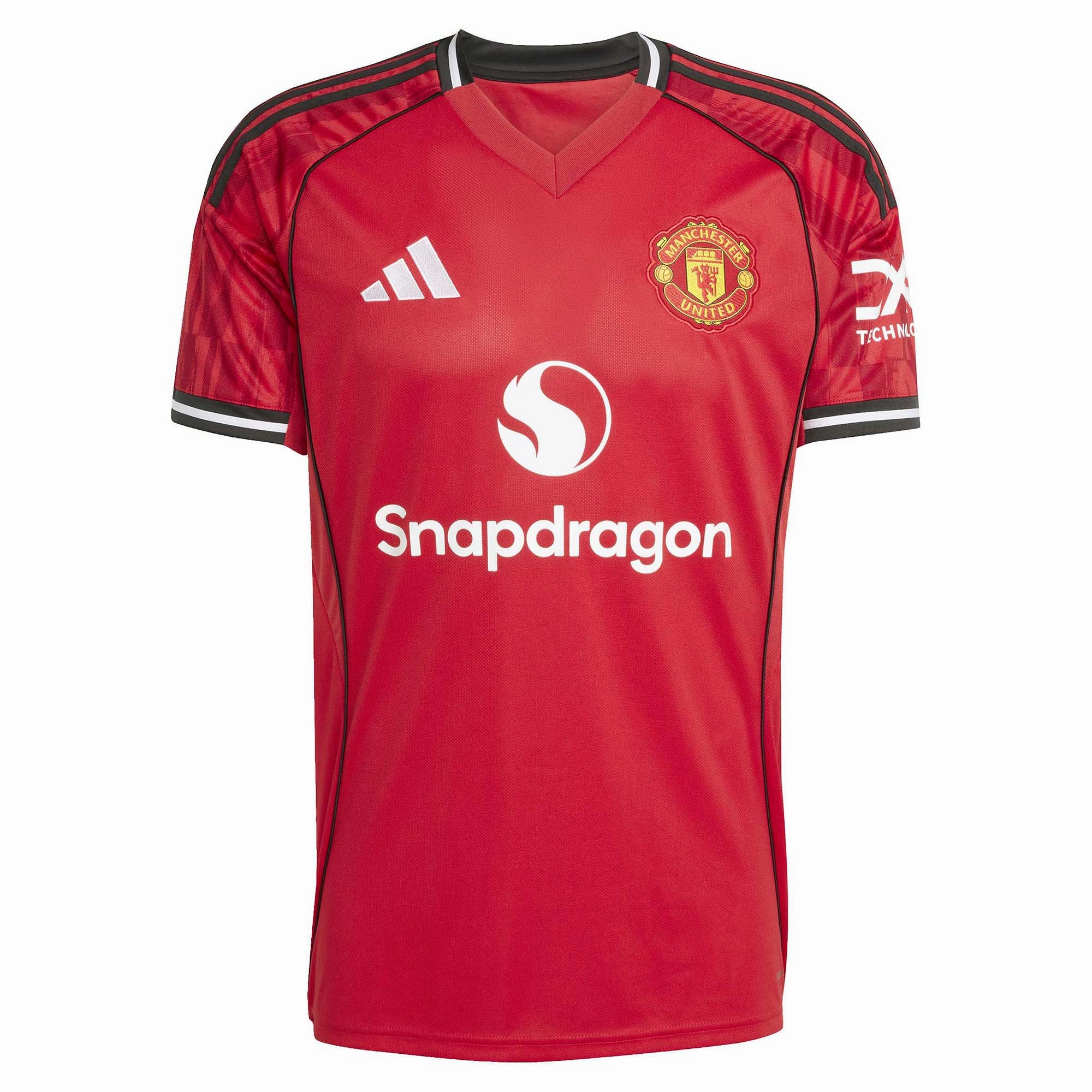 Machine washable Men's Manchester United 2025/26 Home Soccer Jersey