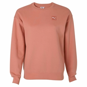 Machine washable Women's Essential Elevated Fleece Crewneck Sweatshirt Stylish attire