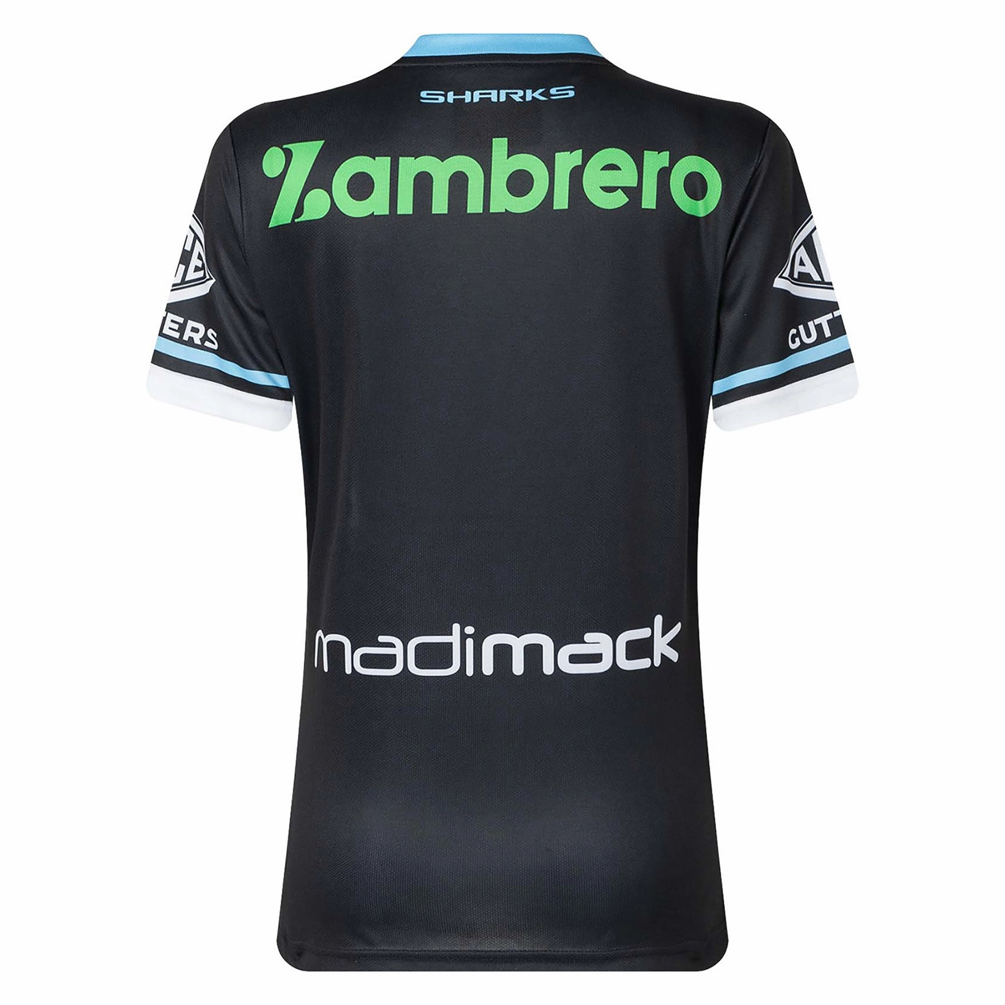 Machine washable Women's NRL Cronulla-Sutherland Sharks 2023 Away Jersey