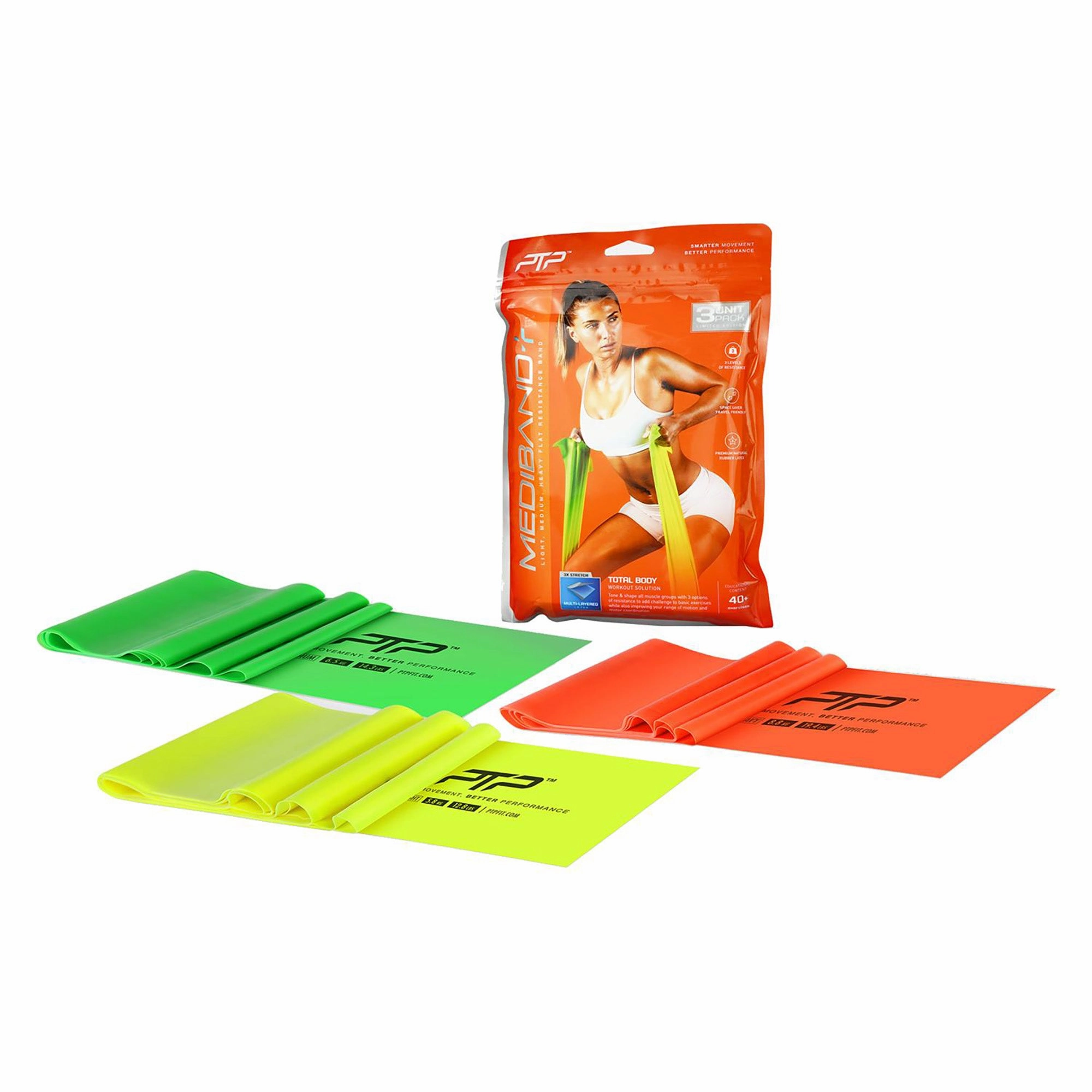 MediBand Plus Pack Resistance Band Daily Subtle