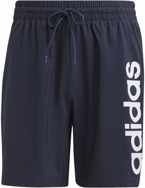 Men's AEROREADY Essentials Chelsea Linear Logo Shorts Versatile attire Easy-wearing
