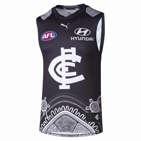 Men's AFL Carlton Blues Football Club 2025 Indigenous Replica Jersey Quality pieces Easy to pair