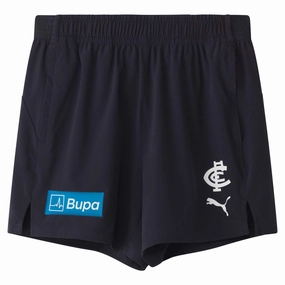 Men's AFL Carlton Blues Football Club 2025 Training Shorts Trendy designs Fashionable finds