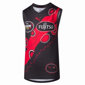 Men's AFL Essendon Bombers Football Club 2025 Dreamtime Replica Jersey On-trend Versatile designs