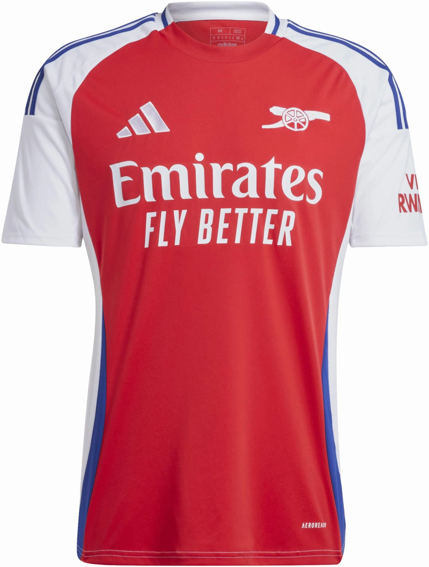 Men's Arsenal 2024/25 Home Soccer Jersey Premium materials Travel-ready
