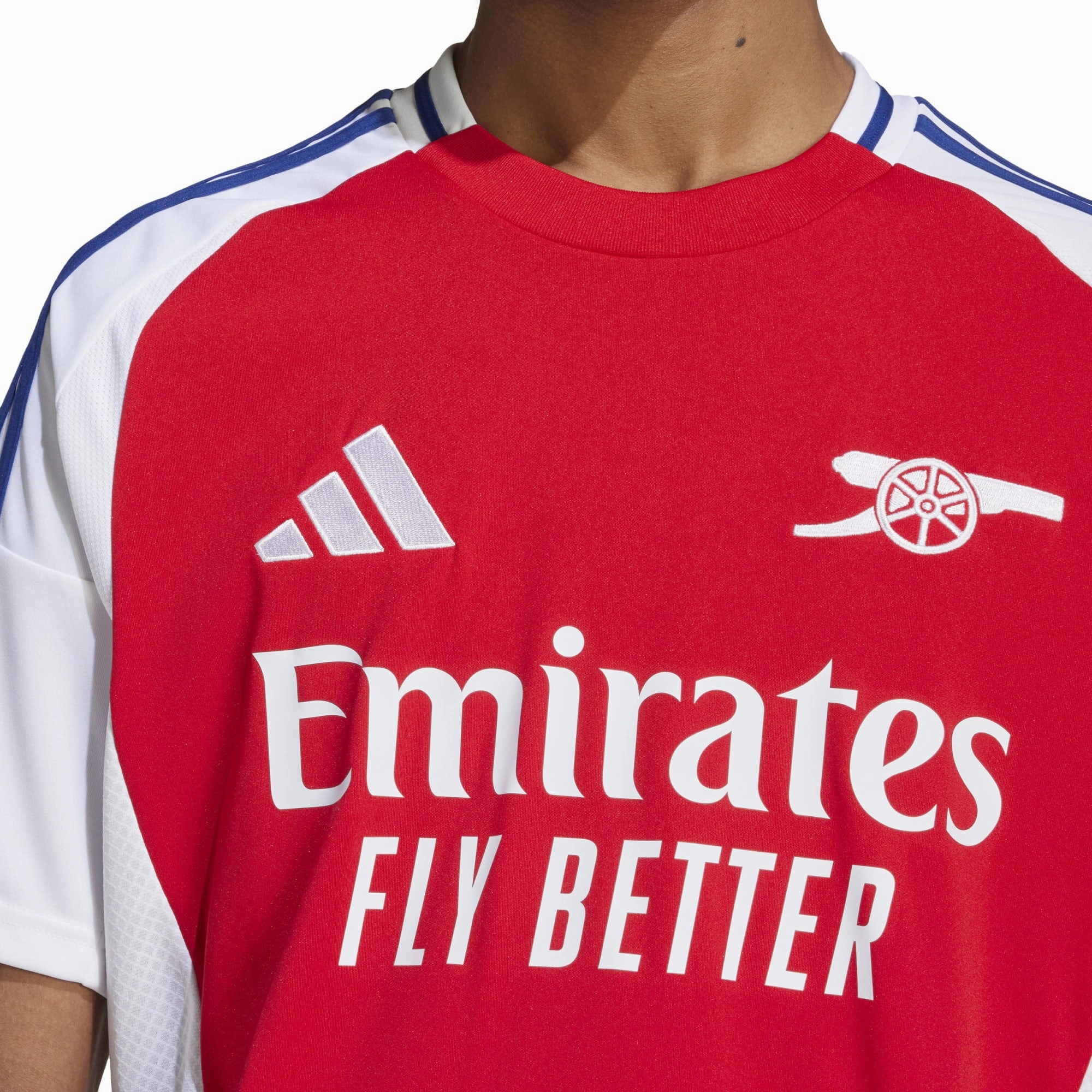 Men's Arsenal 2024/25 Home Soccer Jersey Premium materials
