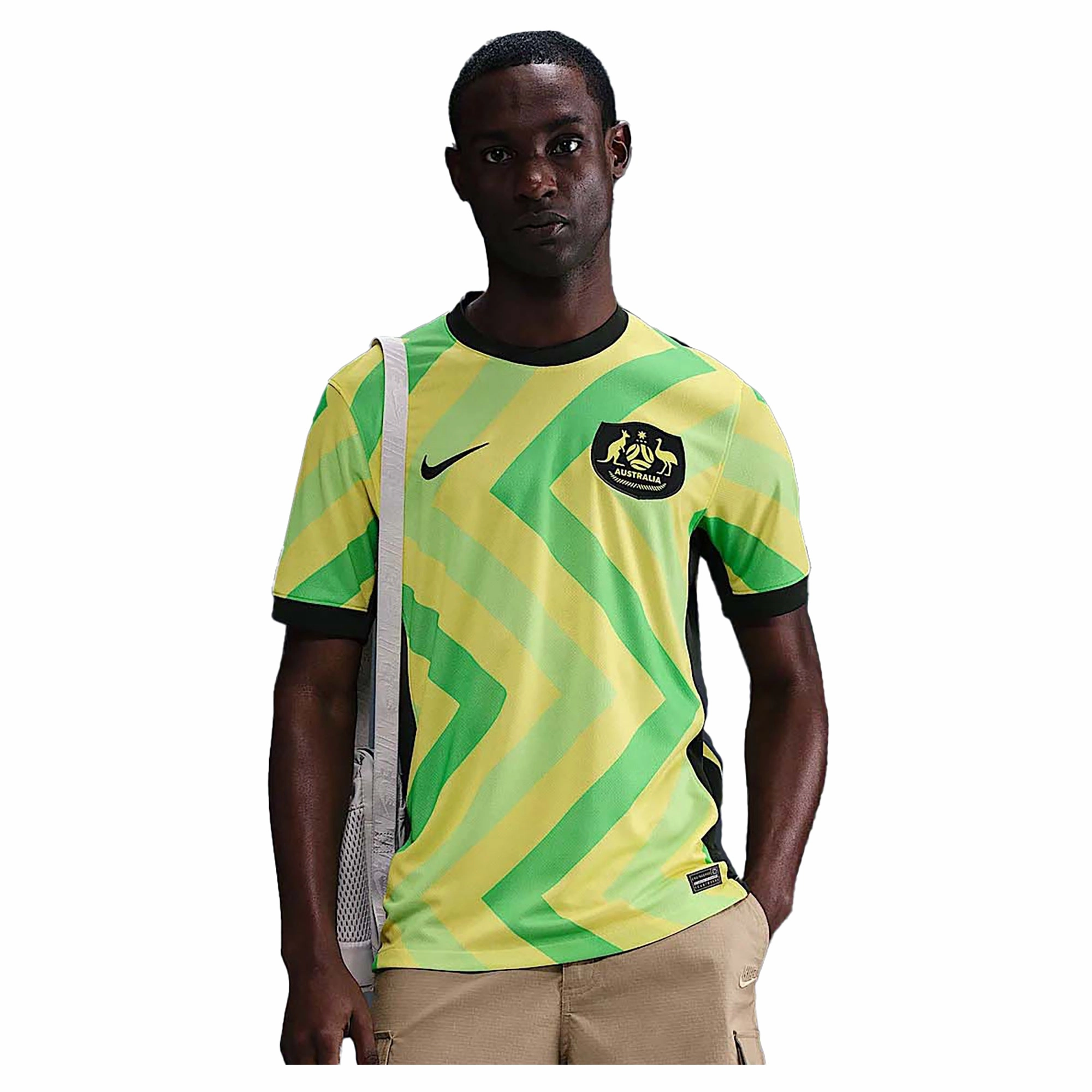 Men's Australia 2025/26 Stadium Home Replica Soccer Jersey Modern wearables Function meets fashion