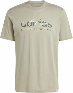 Men's Camo Linear Graphic T-Shirt Individual Premium materials