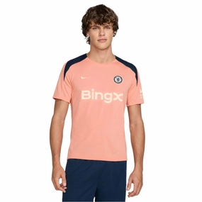 Men's Chelsea FC One Swoosh Dri-FIT Strike Soccer Jersey Classic designs Event-ready