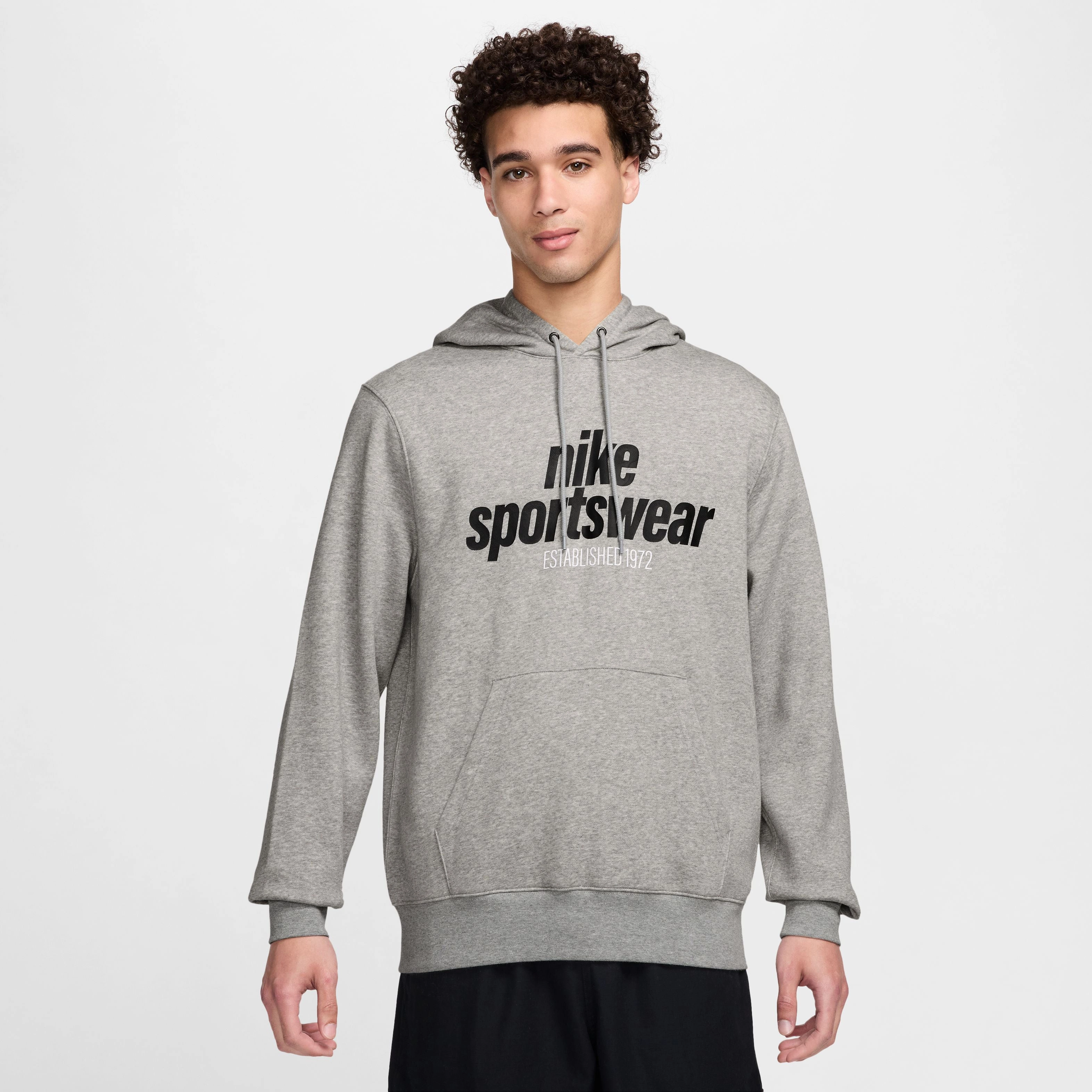 Comfortable wear Men's Club Pull-Over Hoodie Modern comfort