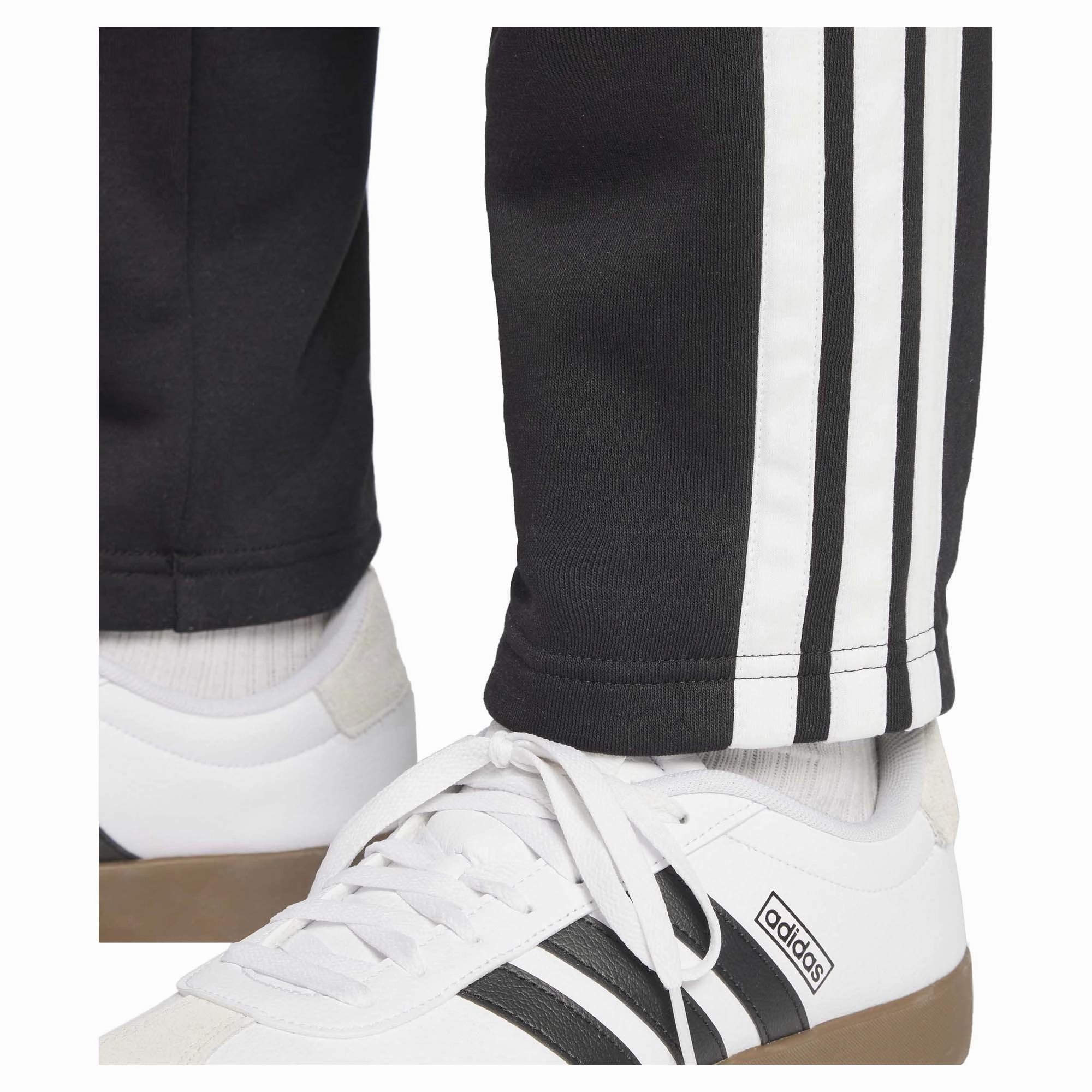 Men's Essential Three Stripes Fleece Open Hem Pants Versatile wearables