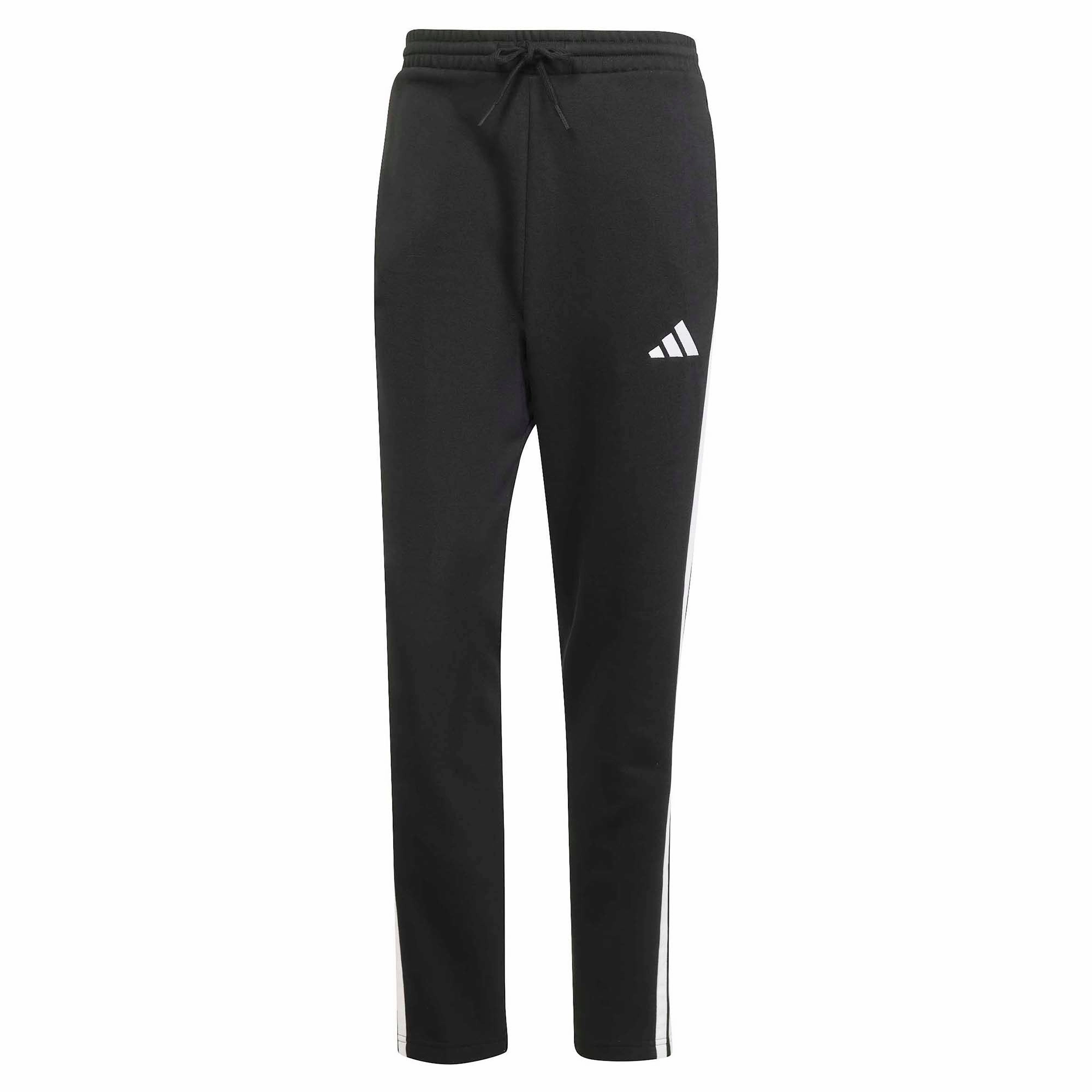 Men's Essential Three Stripes Fleece Open Hem Pants Versatile wearables Premium