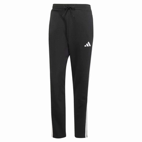 Men's Essential Three Stripes Fleece Open Hem Pants Versatile wearables Premium