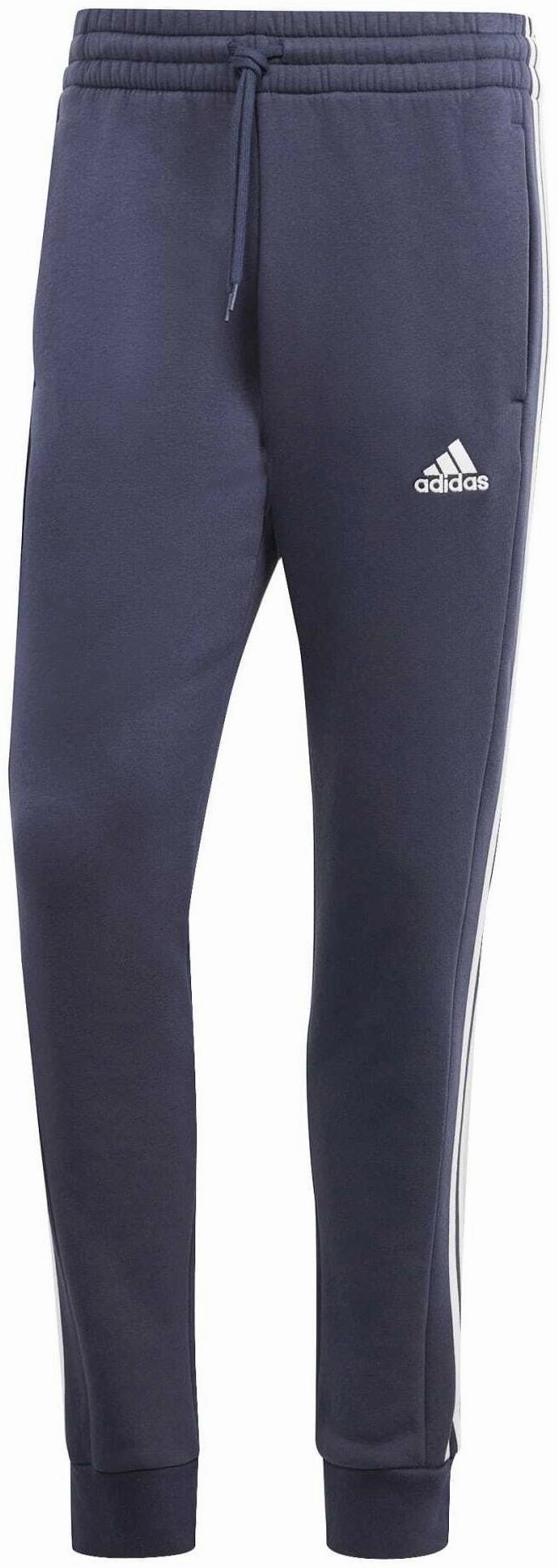Men's Essentials Fleece 3-Stripes Tapered Cuff Joggers Fashionable wearables Stylish wearables
